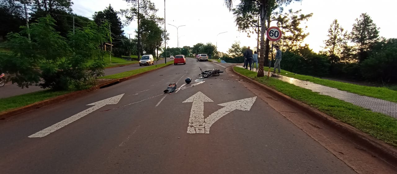 Falleci Un Jubilado Que Choc Su Moto Contra Una Palmera En La Autov A